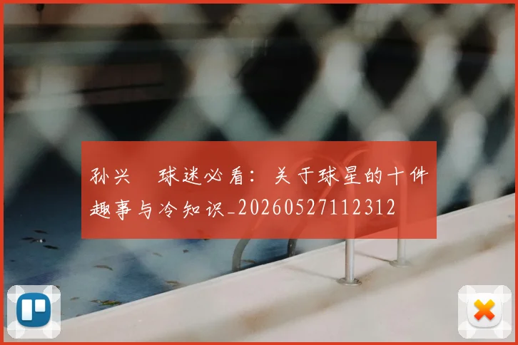 孙兴慜球迷必看：关于球星的十件趣事与冷知识_20260527112312